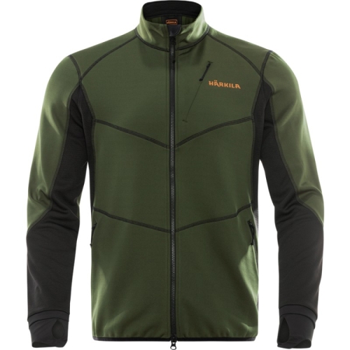 Jacheta Fleece Scandinavian Duffel Green/Black Harkila