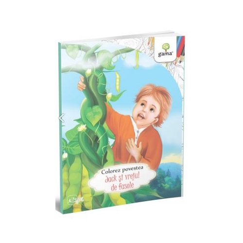 Jack si vrejul de fasole. Colorez povestea