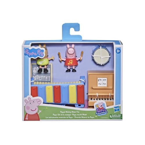 Set de joaca cu figurina Peppa Pig - Muzical distractiv, Peppa Pig