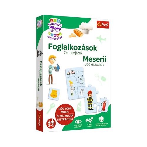 Joc educativ meserii in limba romana