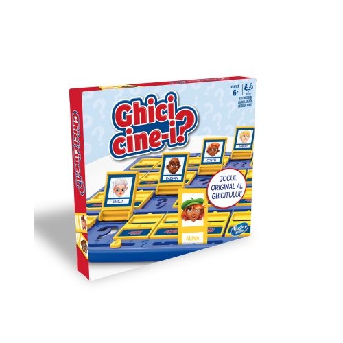 Jocul original Ghiceste cine? Jocuri pentru 2 persoane Hasbro Gaming grupdzc