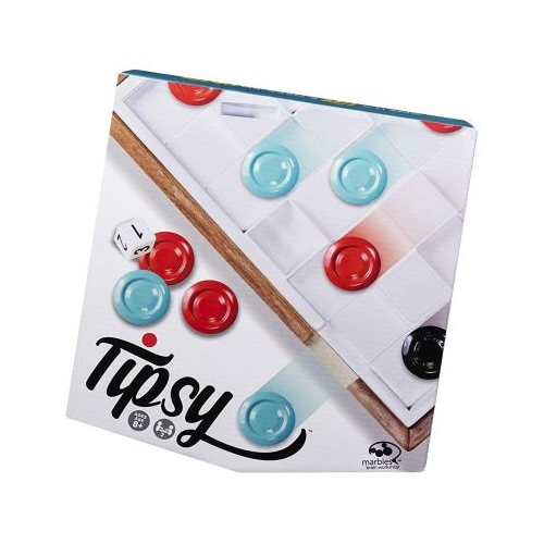 Joc de strategie 3D Marbles Tipsy, lemn, Spin Master