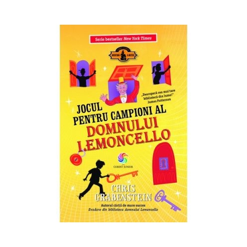 Jocul pentru campioni al domnului Lemoncello, volumul 4 - Chris Grabenstein, editura Corint Junior. Carte pentru copii