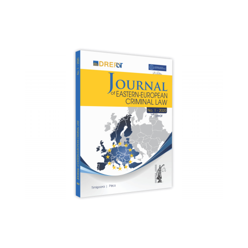 Journal Of Eastern European Criminal Law Issue 1/2020