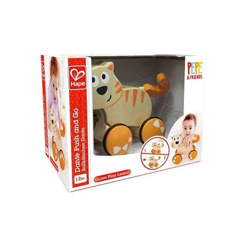 Jucarie de tras. Pisica Dante, HAPE