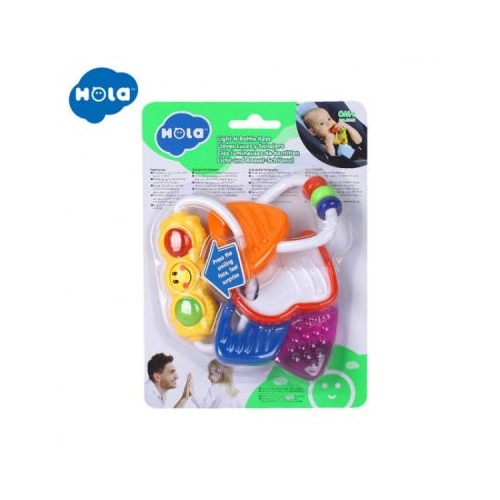 Jucarie dentitie cheite luminoase, Hola