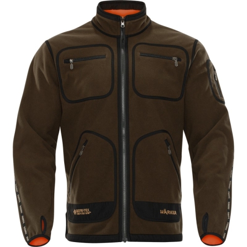 Jacheta Fleece Vanatoare Kamko Hunting green/Orange blaze Harkila