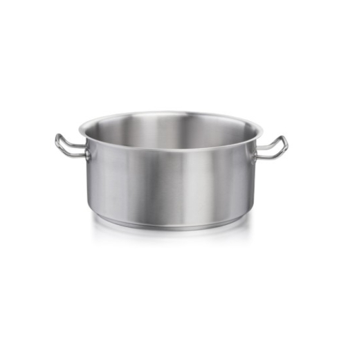 Cratita, capacitate 2.2 litri, cu 2 manere, din inox, diametru 180mm