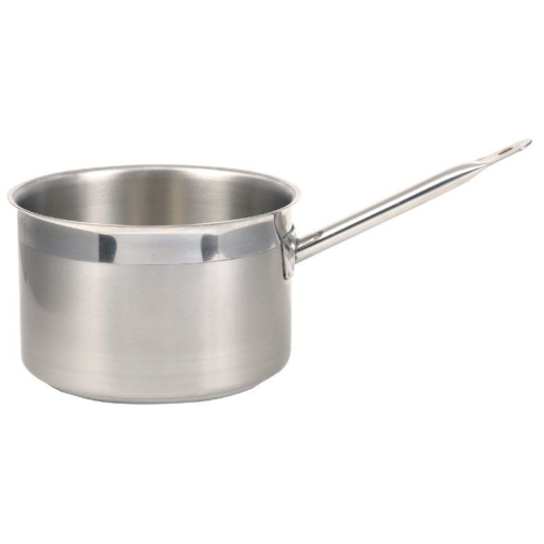 Cratita pentru sos, capacitate 4 litri, inox, cu 1 maner, diametru 200mm