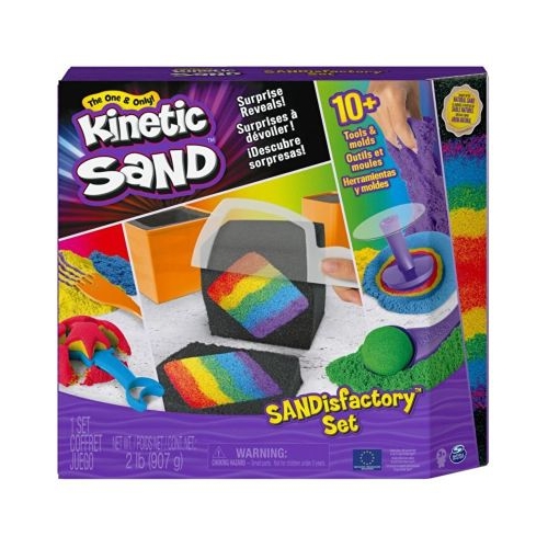 Kinetic Sand, Set de joaca Sandisfactory, Spin Master