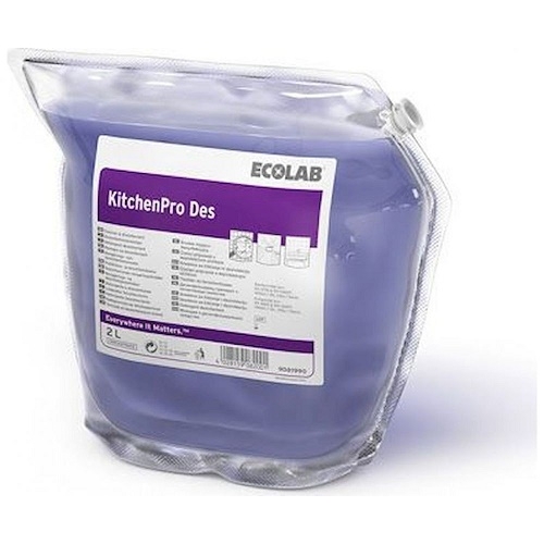 Detergent degresant dezinfectant pentru industria alimentara,, 2 l, KITCHENPRO DES 2L 
