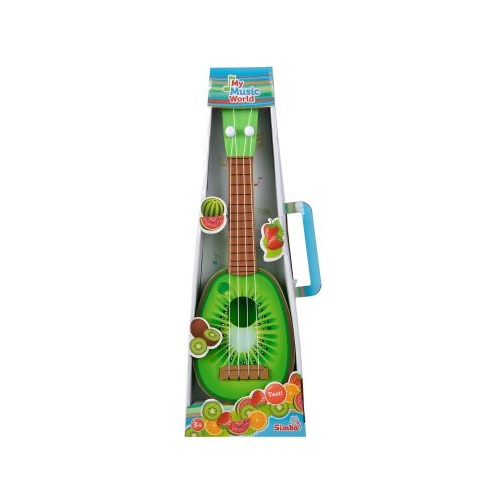Instrument muzical Ukulele cu design de kiwi
