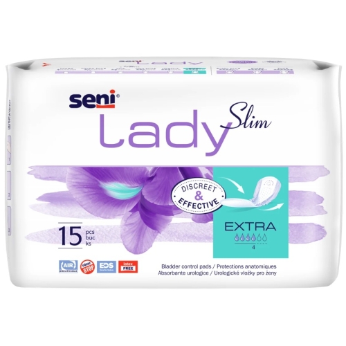 Absorbante Lady Slim Extra 15 buc, Seni