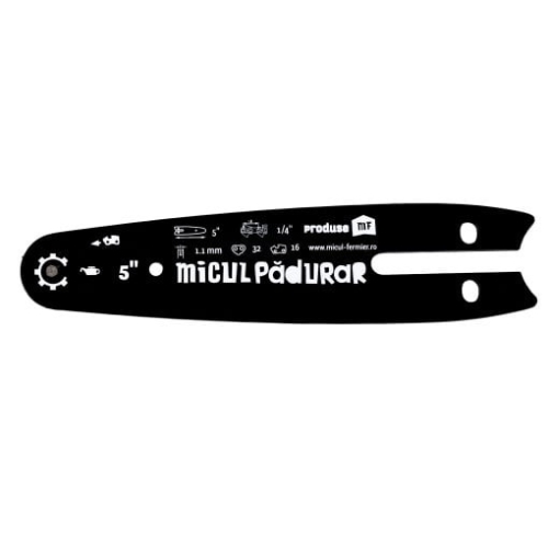 Lama drujba Micul Padurar, lungime 5'in, pas 1/4in canal 1.1mm, 32 pinteni, 16 dinti