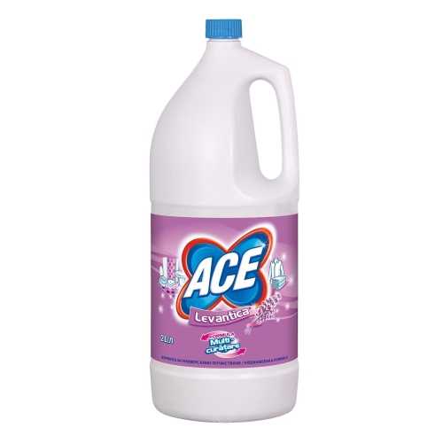 Ace Clor Inalbitor Lavanda, 2 l. Produs pentru curatare si igienizare haine si rufe