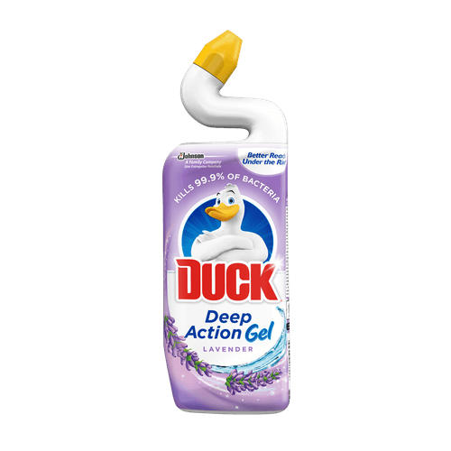 Duck Dezinfectant toaleta Deep Action Gel Lavanda, 750ml. Produs pentru igienizare WC