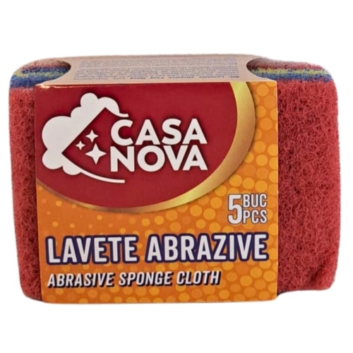 Lavete abrazive, 5 buc, Casa Nova