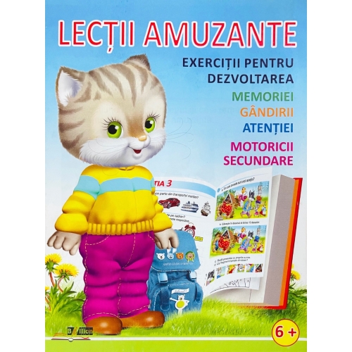 Lectii amuzante 6+, editura Bibilion. Carti educative pentru copii