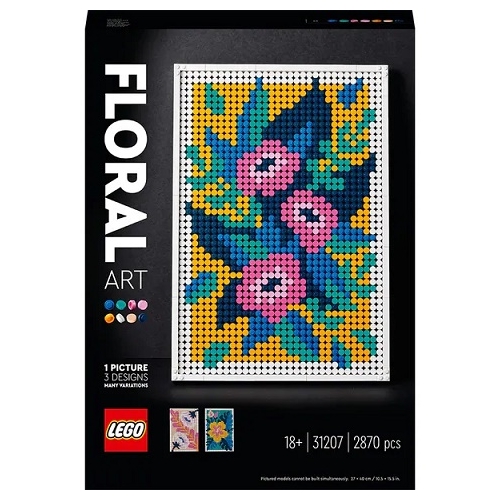 LEGO Art. Arta florala 31207, 2870 piese
