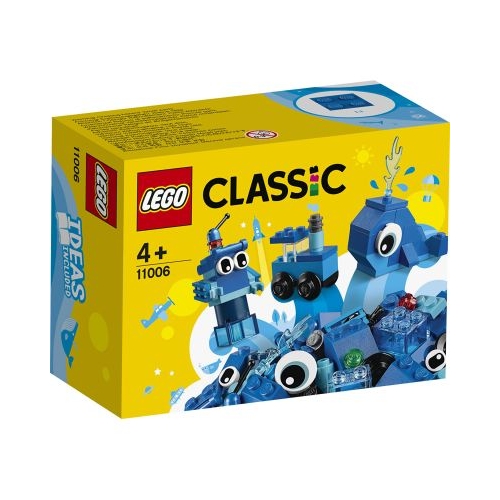 LEGO Classic. Caramizi creative albastre 11006, 52 piese