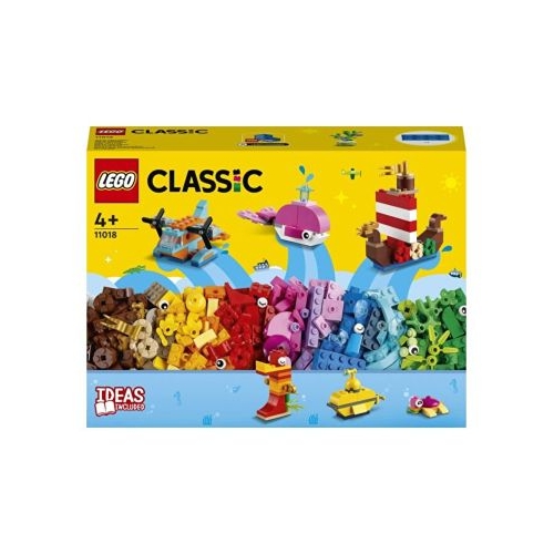 LEGO Classic. Creative Ocean Fun 11018, 333 piese LEGO Classic Lego grupdzc
