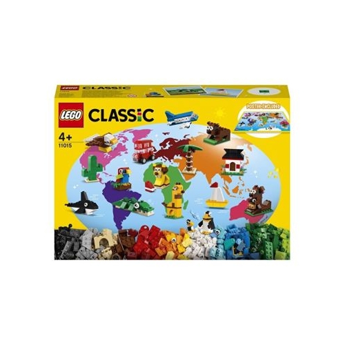 LEGO Classic In jurul lumii 11015, 950 piese