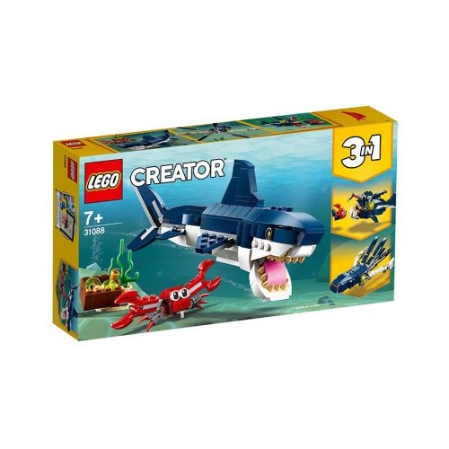 LEGO Creator 3 in 1, Creaturi marine din adancuri 31088, 230 piese