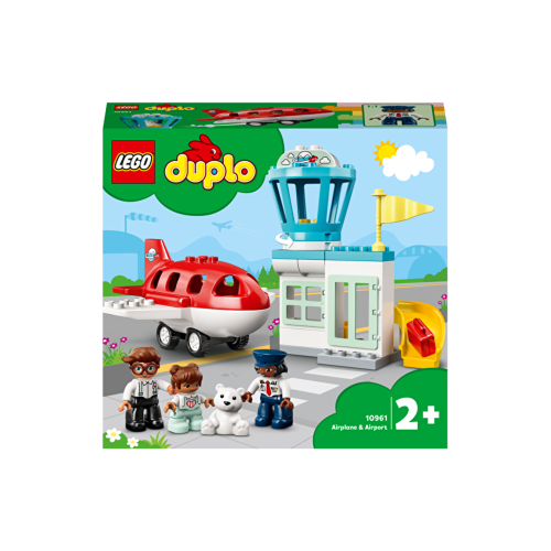LEGO DUPLO Avion si aeroport 10961, 28 piese LEGO Duplo Lego