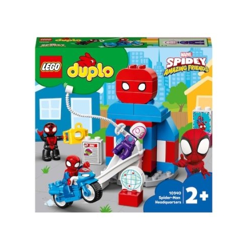 LEGO DUPLO Baza lui Spider-Man 10940, 36 piese