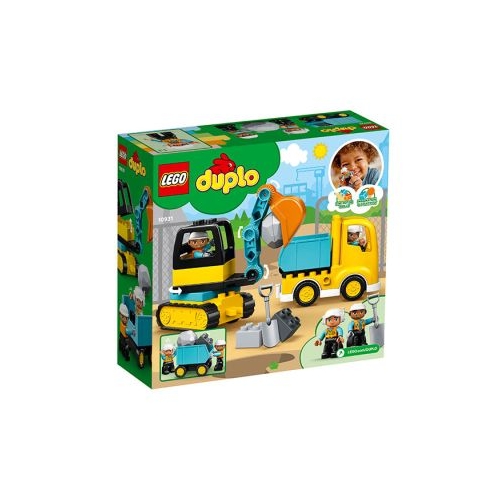 LEGO DUPLO Camion si excavator pe senile 10931, 20 piese LEGO Duplo Lego grupdzc