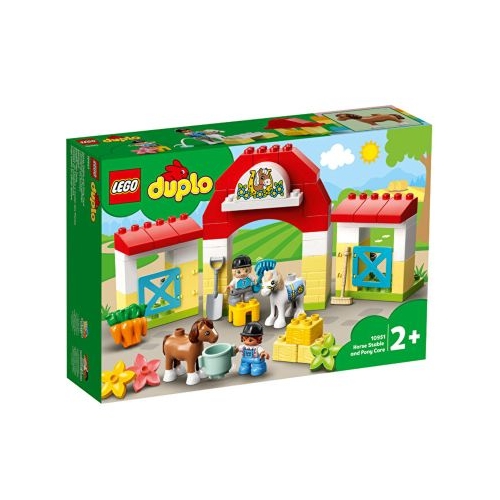 LEGO DUPLO Grajdul poneilor 10951, 65 piese