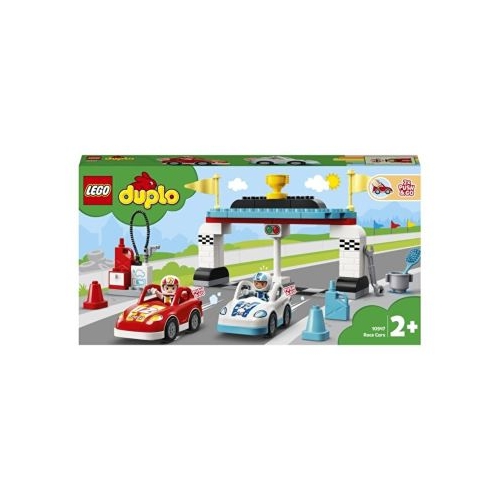 LEGO DUPLO Masini de curse 10947, 44 piese