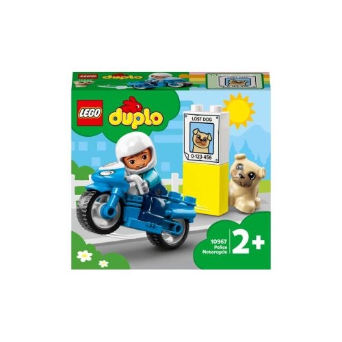 LEGO DUPLO. Motocicleta de politie 10967, 5 piese