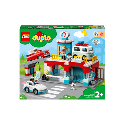 LEGO DUPLO. Parcare si spalatorie de masini 10948, 112 piese