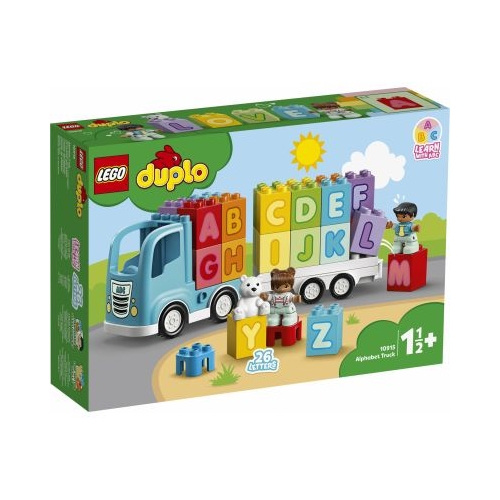 LEGO DUPLO, Primul meu camion cu litere 10915, 36 piese