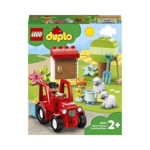 LEGO DUPLO Tractor agricol si animale de ferma 10950, 27 piese