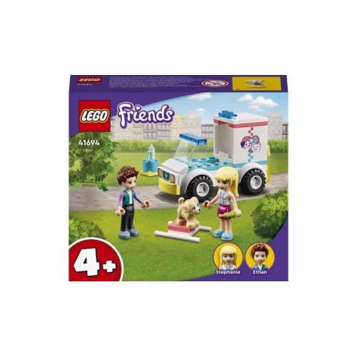 LEGO Friends. Ambulanta de animale 41694, 54 piese LEGO Friends Lego grupdzc