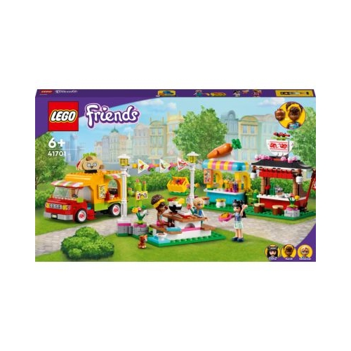LEGO Friends. Piata stradala de alimente 41701, 592 piese