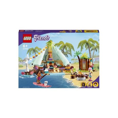 LEGO Friends. Tabara pe plaja 41700, 380 piese LEGO Friends Lego grupdzc
