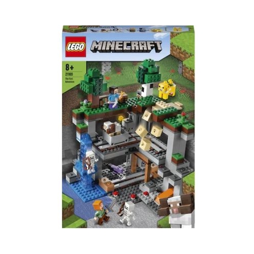LEGO Minecraft. Prima aventura 21169, 542 piese