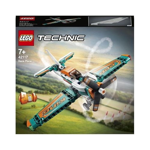 LEGO Technic. Avion de curse 42117, 154 piese LEGO Technic Lego grupdzc