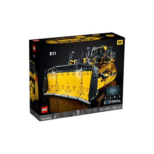 LEGO Technic. Buldozer Cat D11 controlat de aplicatie 42131, 3854 piese