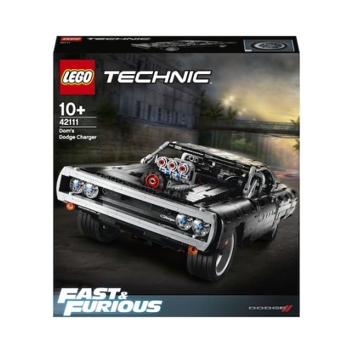 LEGO Technic. Dom's Dodge Charger 42111, 1077 piese