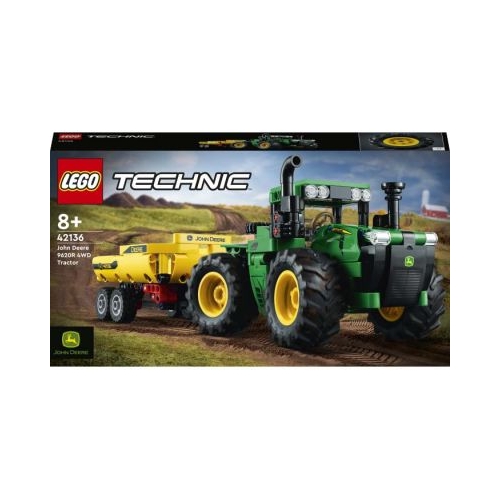 LEGO Technic. Tractor John Deere 9620R 42136, 390 piese LEGO Technic Lego grupdzc