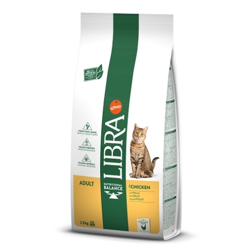 Hrana uscata Pisici Adult, cu Pui, 12 kg, Libra Cat