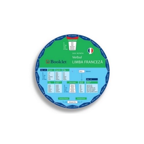 Limba franceza. Verbul. Disc rotativ, editura Booklet