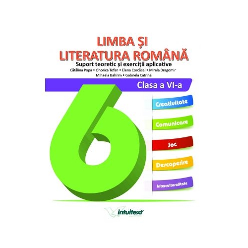 Limba si literatura romana. Suport teoretic si exercitii aplicative clasa a VI-a - Catalina Popa, Onorica Tofan