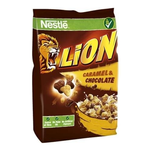 Lion Cereale caramel si ciocolata, 500 gpe grupdzc.ro✅. Descopera gama copleta de produse la oferte speciale✅!