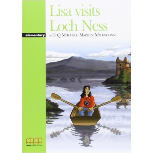 Lisa visits Loch Ness - Original story - pack with CD (H. Q. Mitchell) -Graded Readers Elementary level