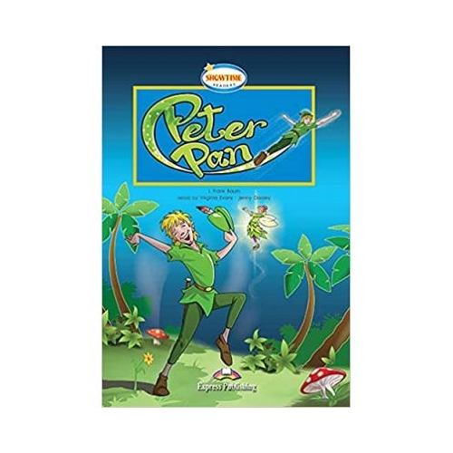 Literatura adaptata pentru copii Peter Pan cu cross-platform app. - Virginia Evans, EXPRESS PUBLISHING, Povesti pentru copii in limba engelza